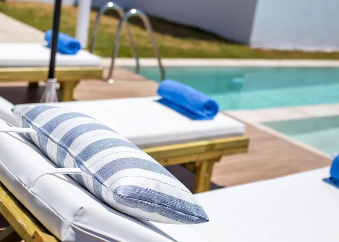 Villa Ossiano Pool Villas, Heating Pool, 2 Min Drive To & 10 To Lindos Haraki