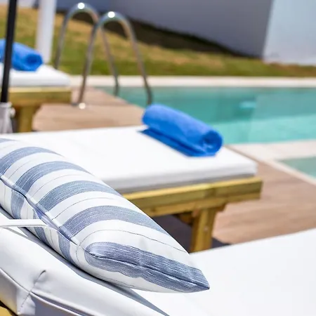 Villa Ossiano Pool Villas, Heating Pool, 2 Min Drive To & 10 To Lindos Haraki